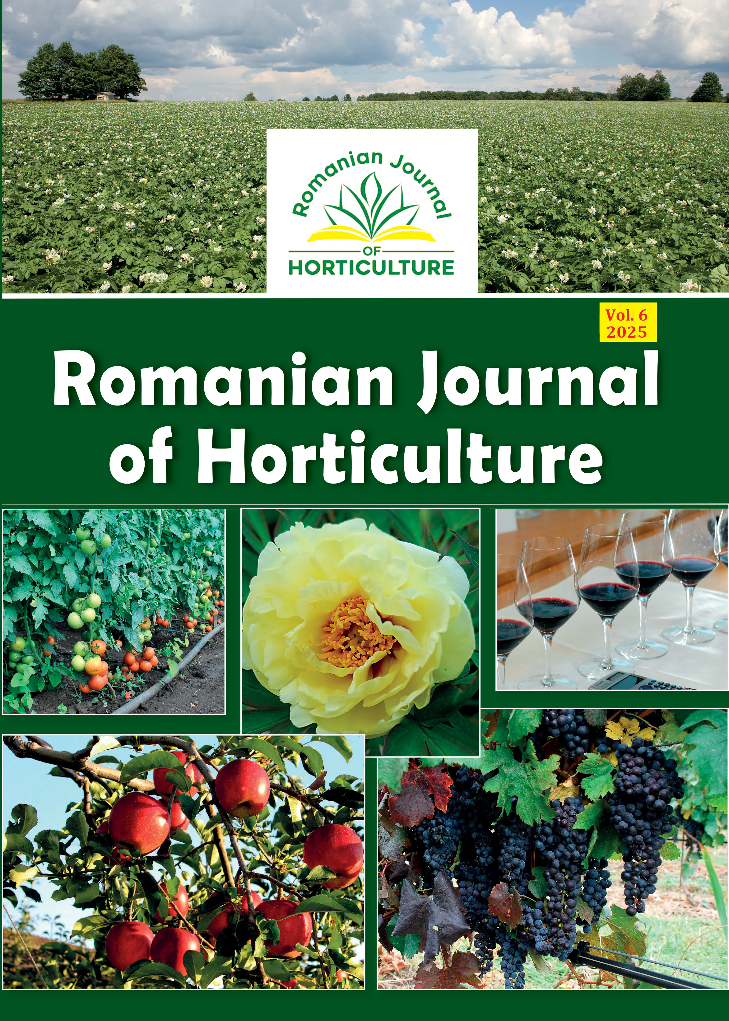 					View Vol. 6 (2025): Romanian Journal of Horticulture
				